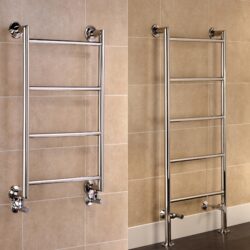 Leeds Stainless Steel Central Heating Towel Rails