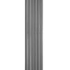 1800 H x 452 W Electric Single Panel Anthracite Vertical Flat Tube Radiator