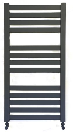 Algarve Black Designer Central Heating Towel Rails