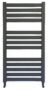 Algarve Black Designer Central Heating Towel Rails